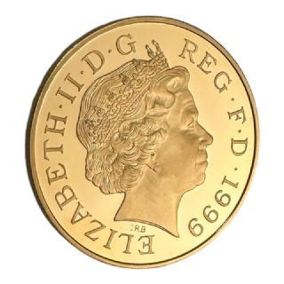 Quintupla Sterlina PROOF - Memorial Lady Diana